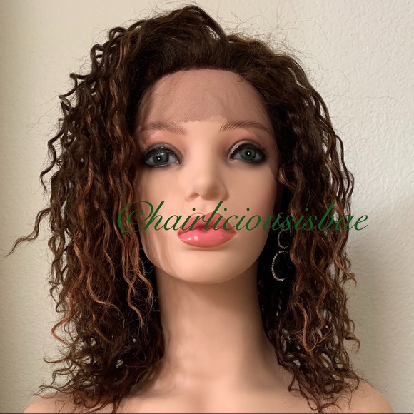 Other - Human hair Wig Kinky Afro wig 14” Long color 2/30